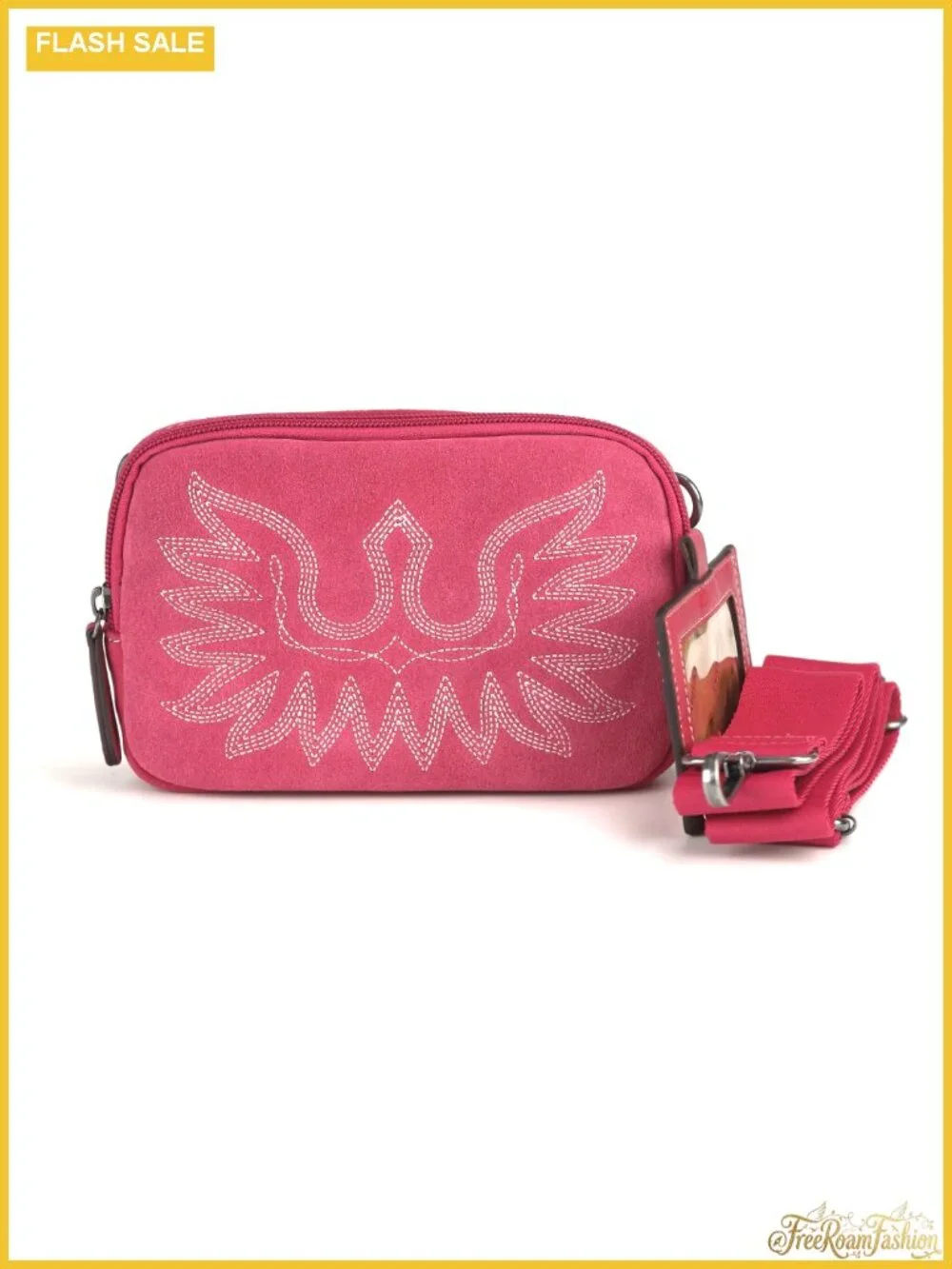 Western Belt Bag Clutch with Card Holder, One Size